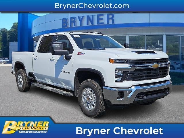 2026 Chevrolet Silverado 2500 HD LT in Summit White — front three-quarter view