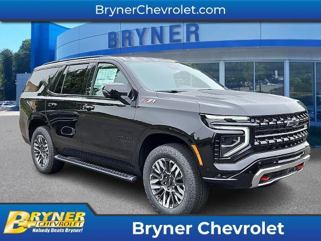 2026 Chevrolet Tahoe Z71 in Black — front three-quarter view