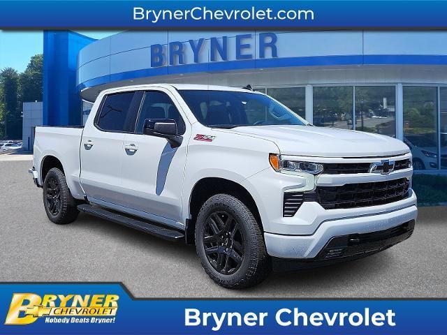 2026 Chevrolet Silverado 1500 RST in Summit White — front three-quarter view