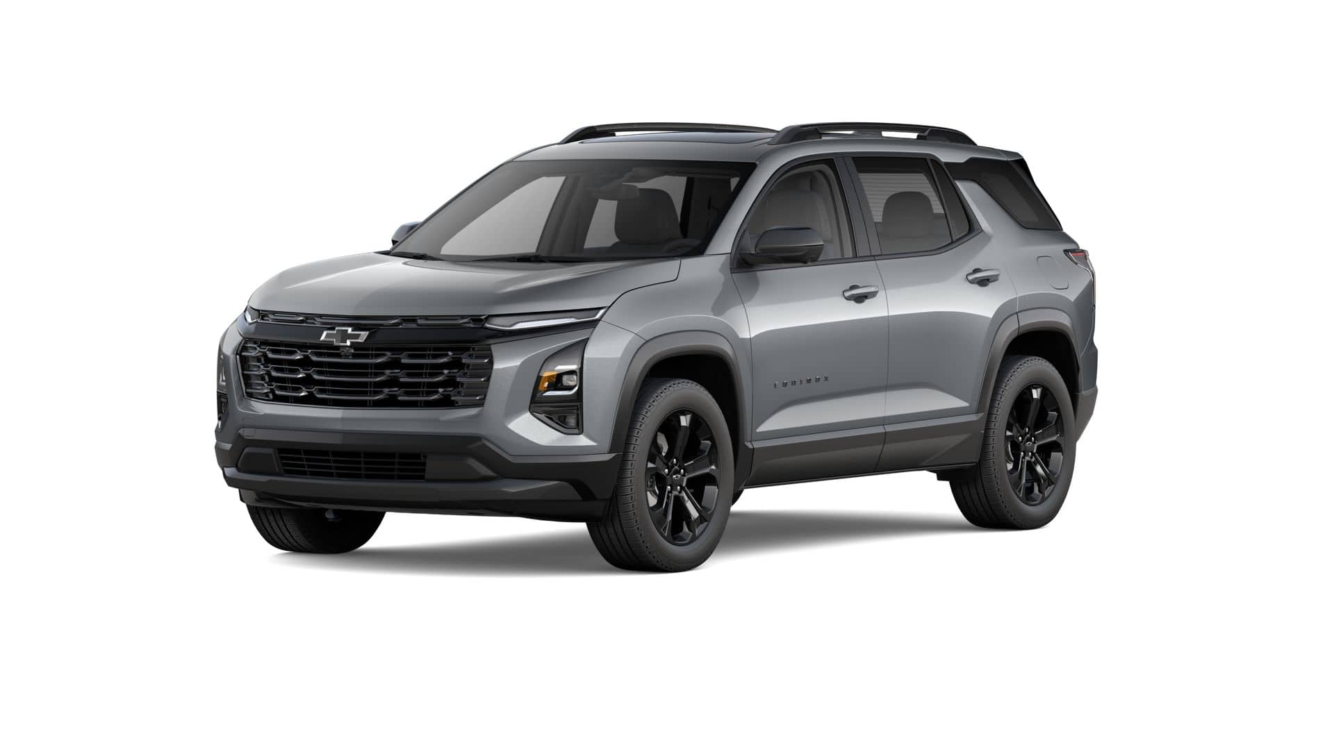 2026 Chevrolet Equinox LT in Sterling Gray Metallic — front three-quarter view