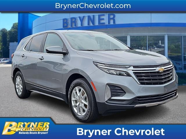 2023 Chevrolet Equinox LT in Sterling Gray Metallic — front three-quarter view