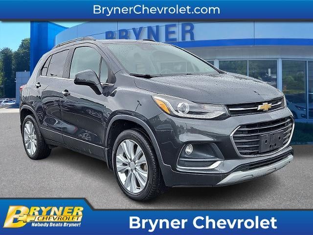 2018 Chevrolet Trax Premier in Nightfall Gray Metallic — front three-quarter view