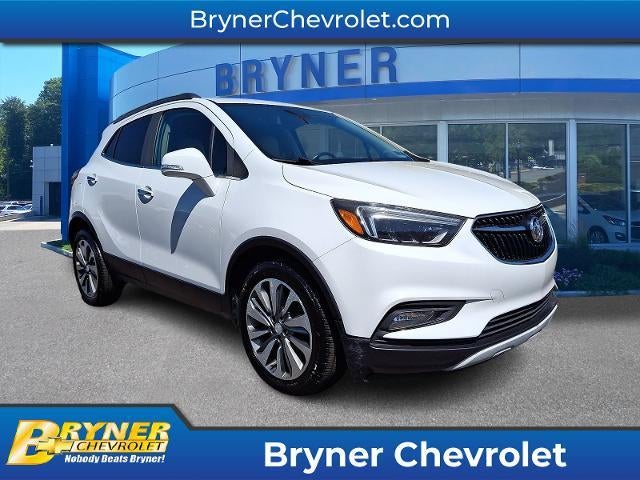2017 Buick Encore Essence in (Includes (Cm5) Black Carbon Metallic Lower Exterior Accent Color, Paint Code W700s.) — front three-quarter...