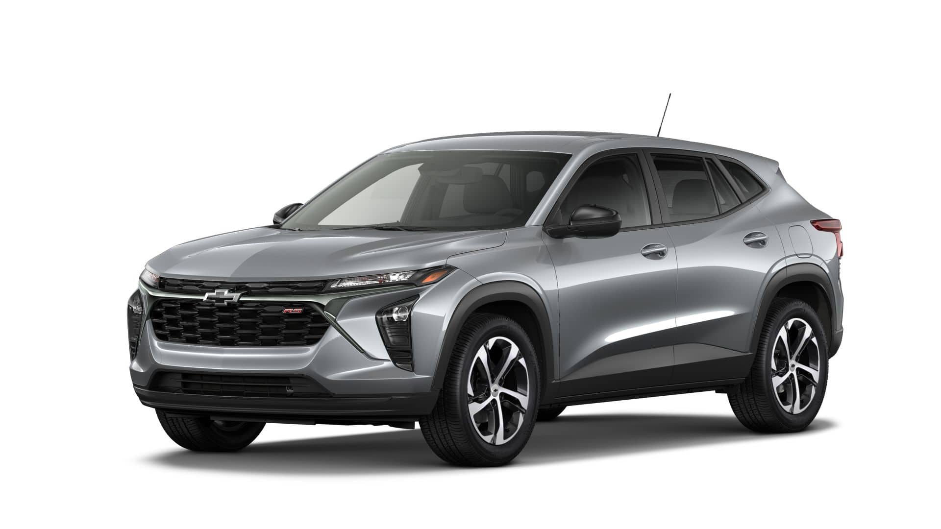 2026 Chevrolet Trax 1RS in Sterling Gray Metallic — front three-quarter view
