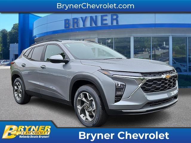 2026 Chevrolet Trax LT in Sterling Gray Metallic — front three-quarter view