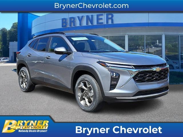 2026 Chevrolet Trax LT in Sterling Gray Metallic — front three-quarter view