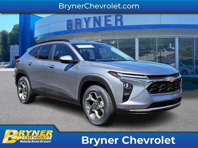 2026 Chevrolet Trax LT in Sterling Gray Metallic — front three-quarter view