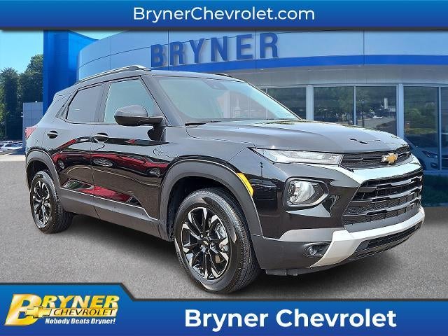 2023 Chevrolet Trailblazer LT in Mosaic Black Metallic — front three-quarter view
